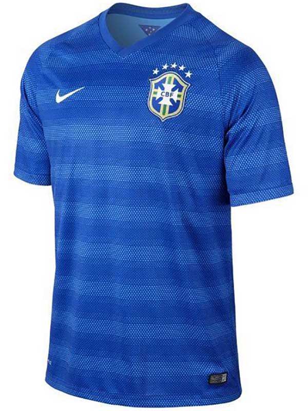 Brazil maglia da calcio vintage da trasferta seconda divisa da calcio maschile maglia da calcio 2014